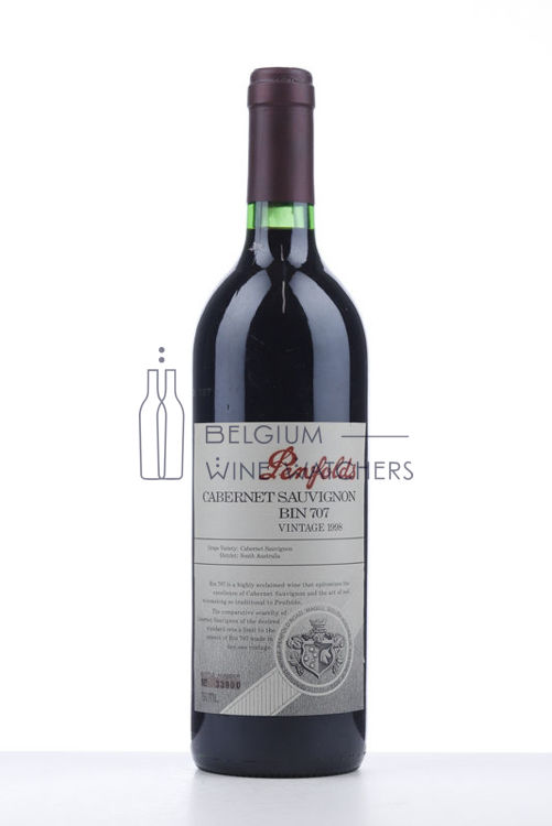 Image de 1998 PENFOLDS CABERNET SAUVIGNON BIN 707